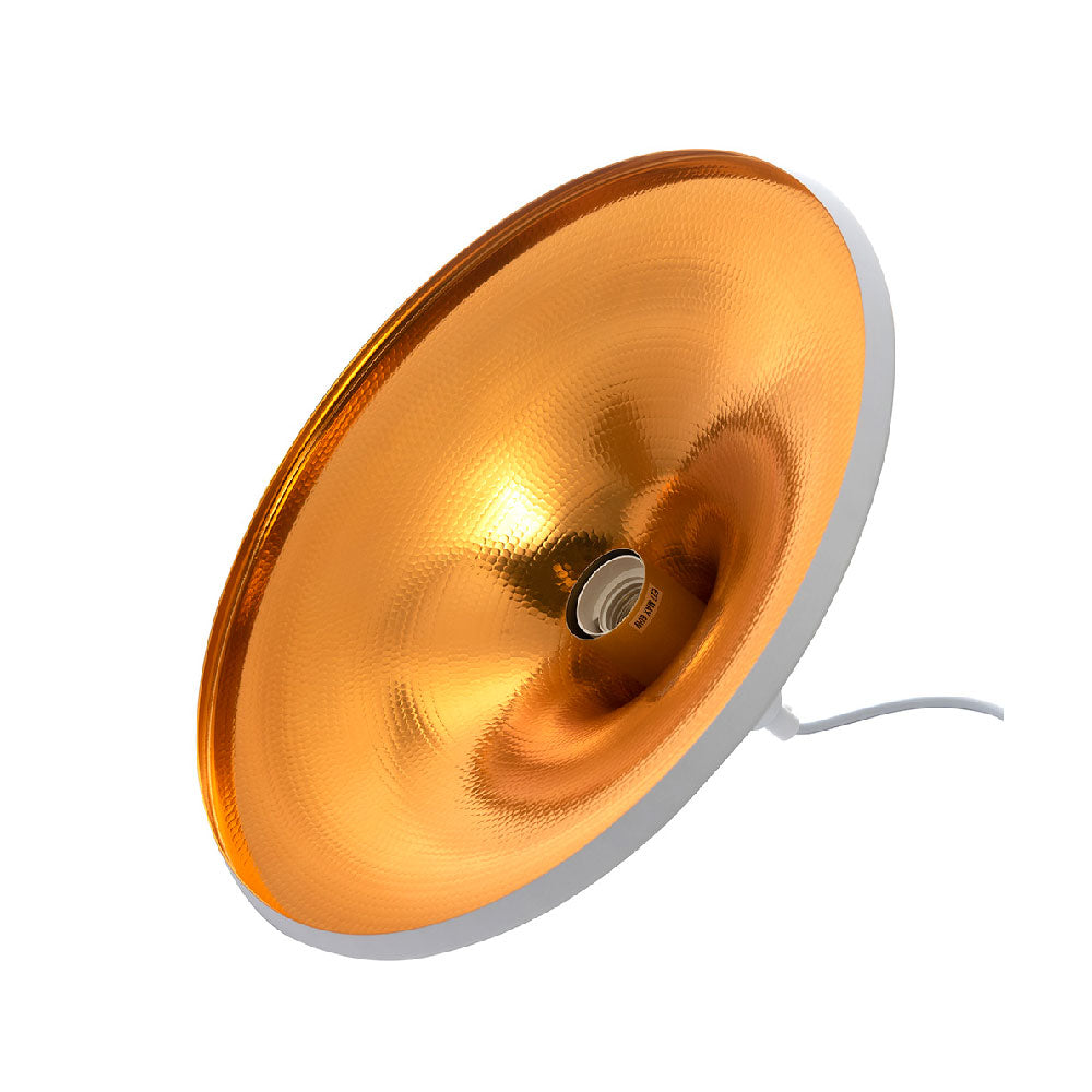 LÁMPARA COLGANTE AVA BLANCO, 15 W, BASE E27, INTERIOR, AL