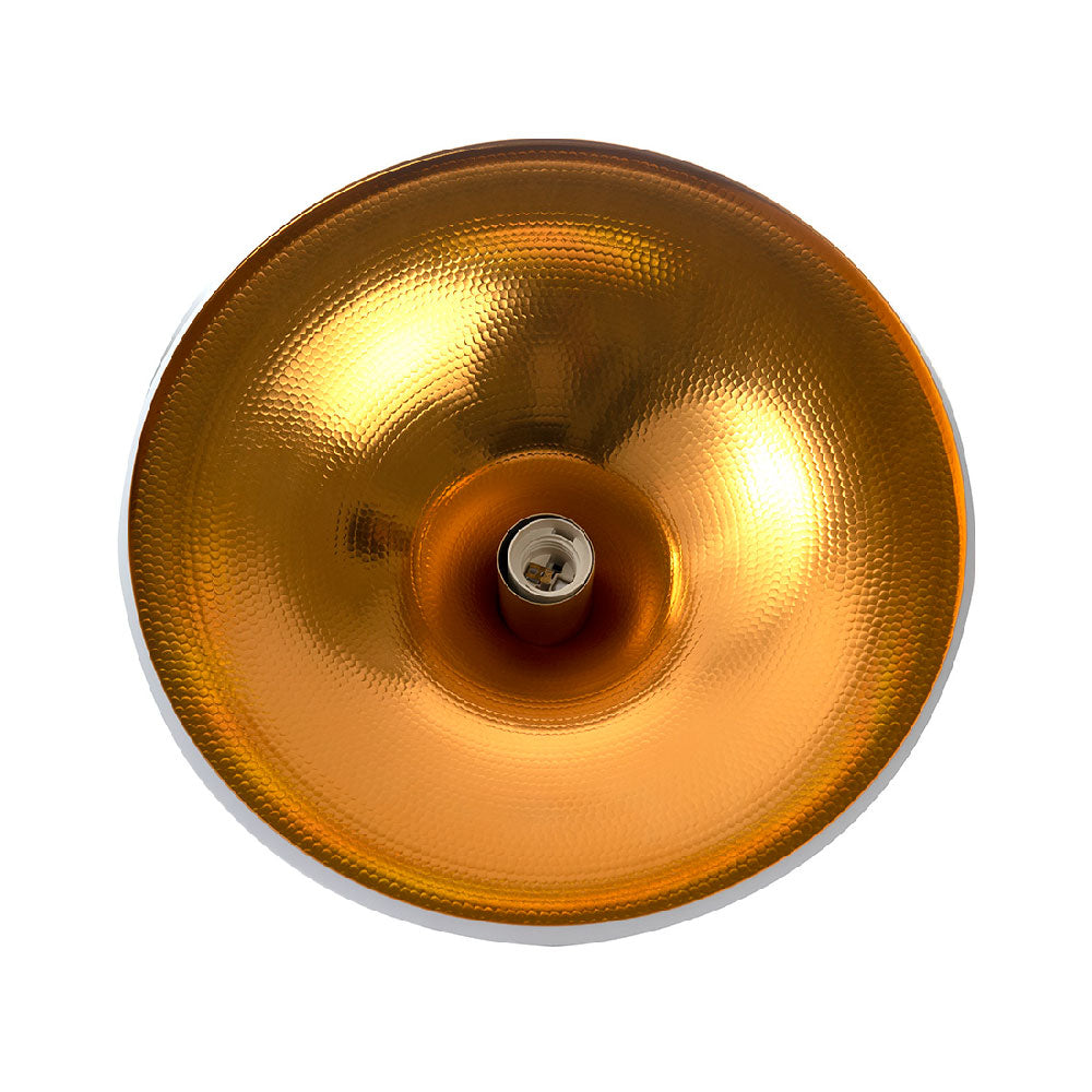 LÁMPARA COLGANTE AVA BLANCO, 15 W, BASE E27, INTERIOR, AL