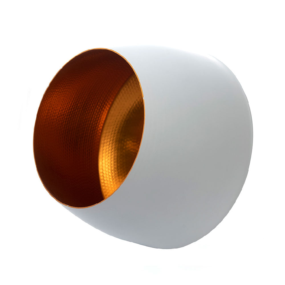 LÁMPARA COLGANTE MIA BLANCO, 15 W, BASE E27, INTERIOR, AL