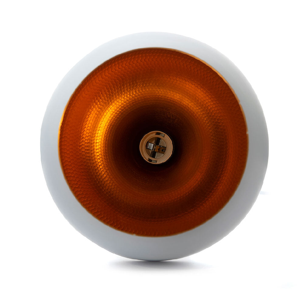 LÁMPARA COLGANTE MIA BLANCO, 15 W, BASE E27, INTERIOR, AL