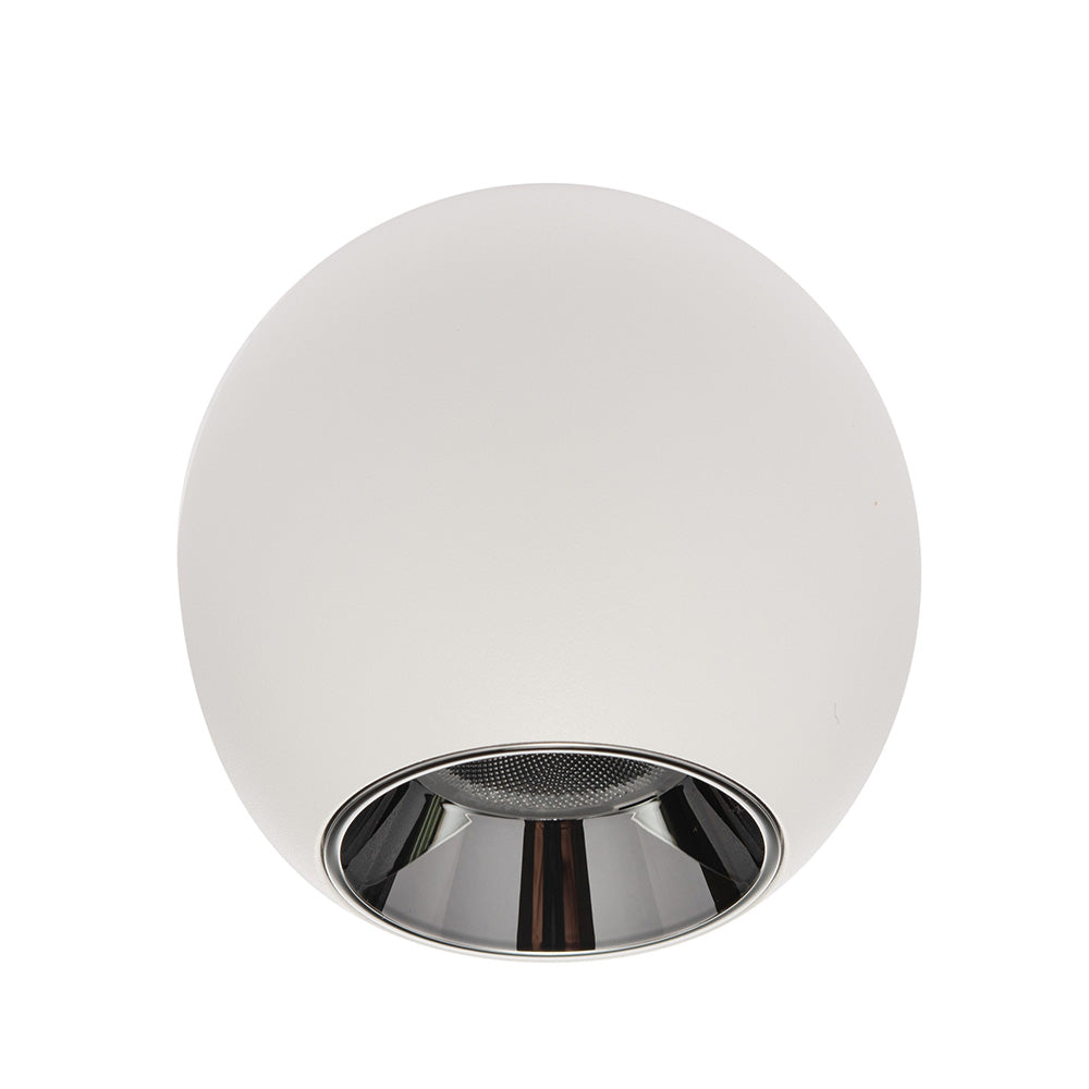 LÁMPARA SOBREPONER HS-ES ORB BLANCO 12W 3000K, 1033LM, IP20