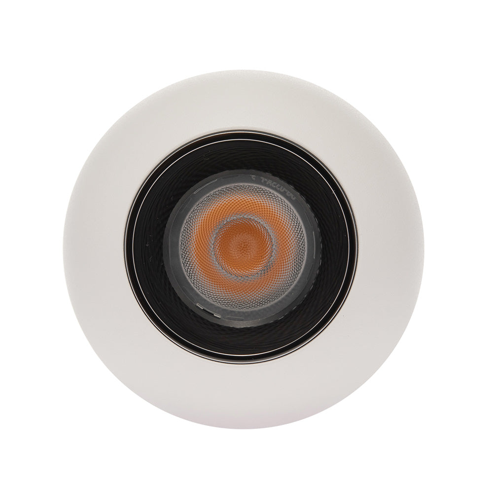 LÁMPARA SOBREPONER HS-ES ORB BLANCO 12W 3000K, 1033LM, IP20