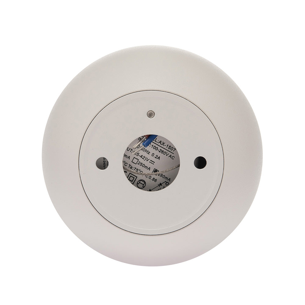 LÁMPARA SOBREPONER HS-ES ORB BLANCO 12W 3000K, 1033LM, IP20