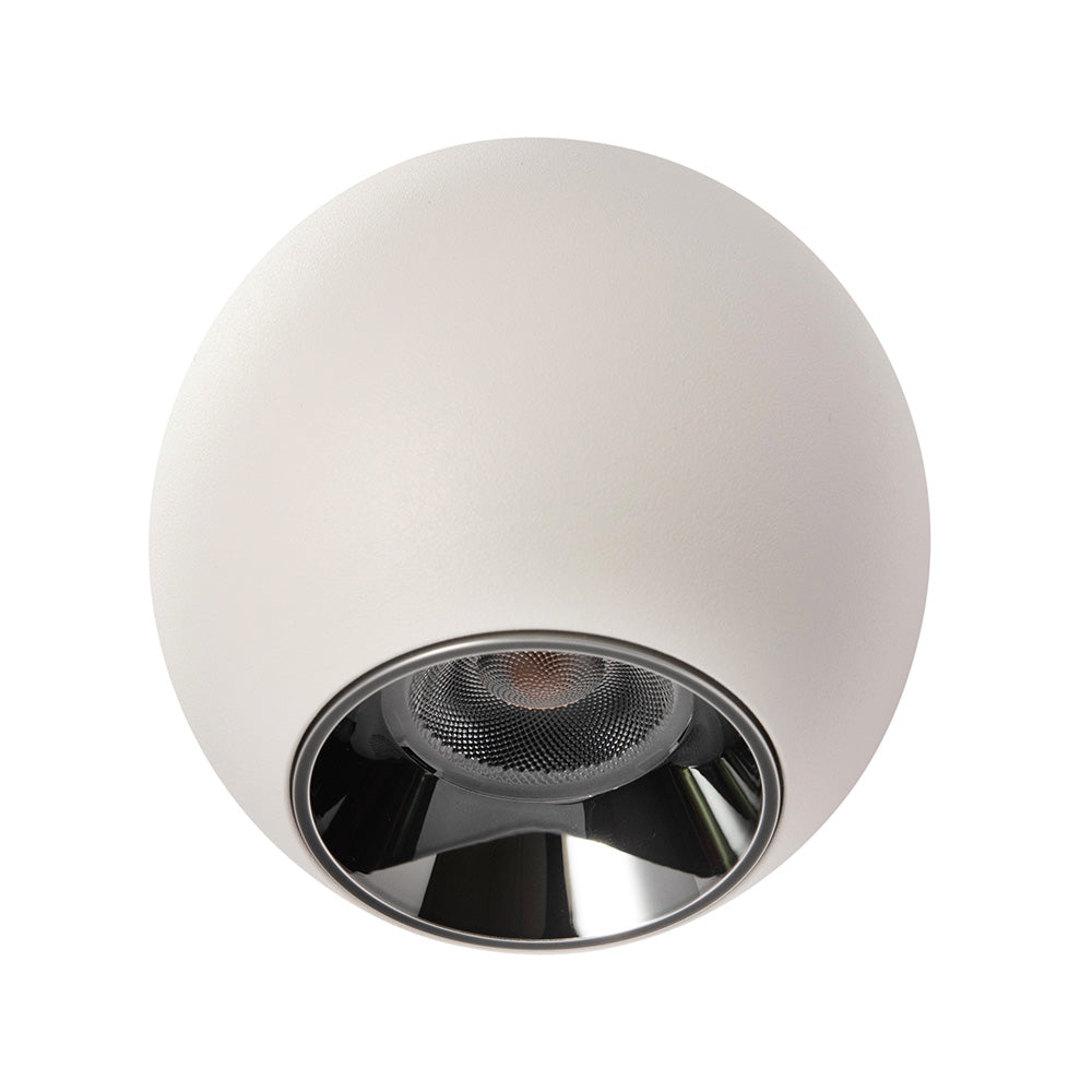 LÁMPARA SOBREPONER HS-ES ORB BLANCO 12W 3000K, 1033LM, IP20