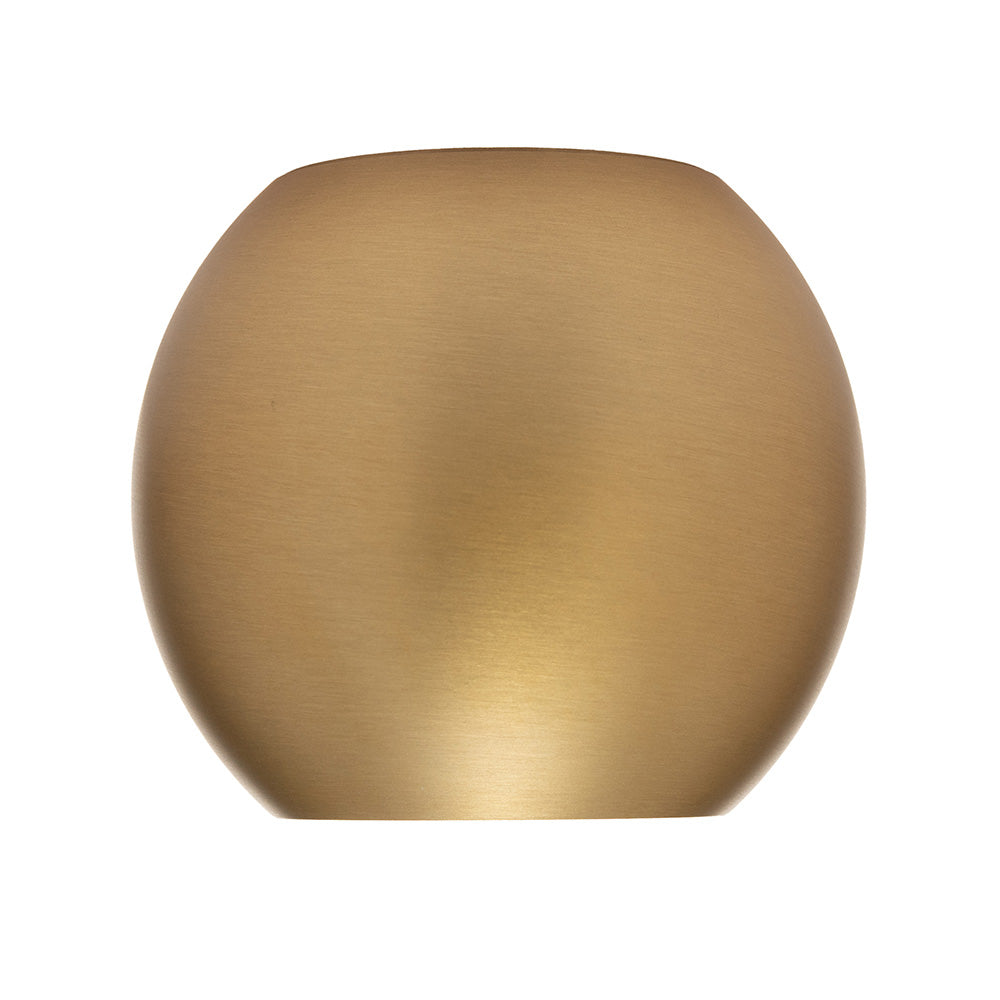 LÁMPARA SOBREPONER HS-ES ORB LATÓN 12W 3000K, 1033LM, IP20