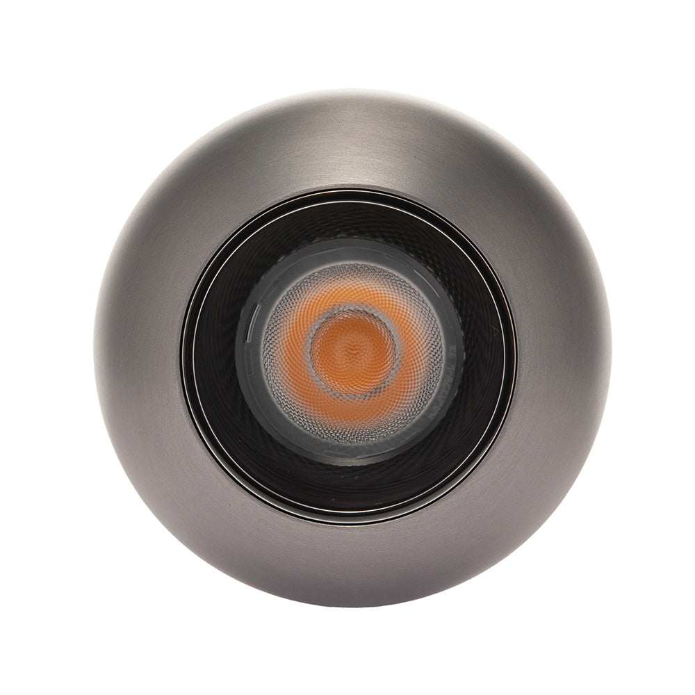 LÁMPARA SOBREPONER HS-ES ORB PLATA 12W 3000K, 1033LM, IP20