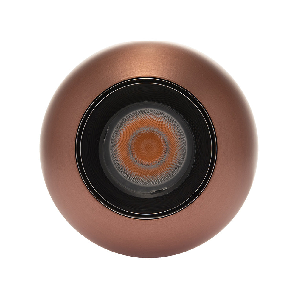 LÁMPARA SOBREPONER HS-ES ORB BRONCE 12W 3000K, 1033LM, IP20