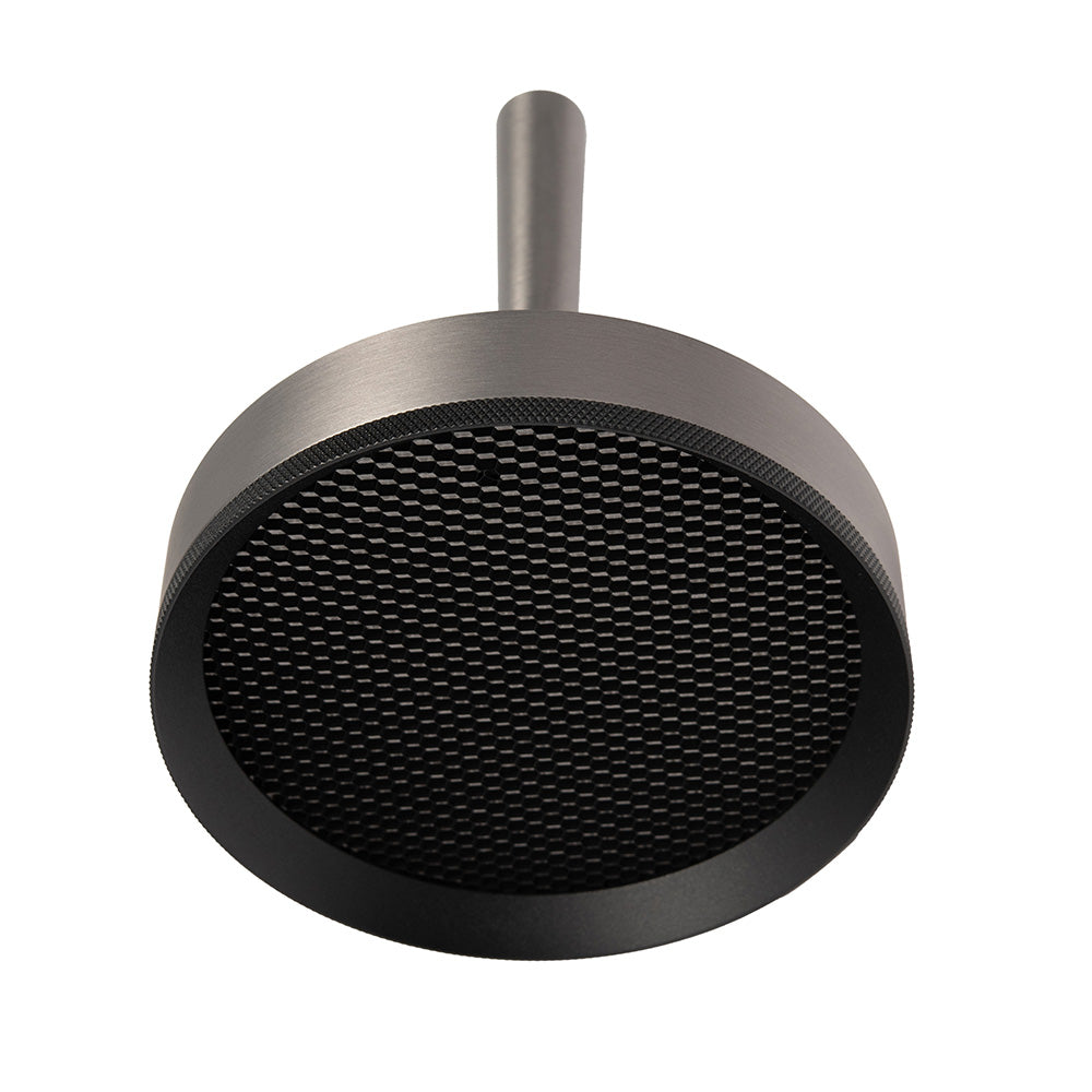 LÁMPARA COLGANTE HS-ESSENCE KIRI GRIS, 10 W, LUZ CÁLIDA, INTERIOR, AL