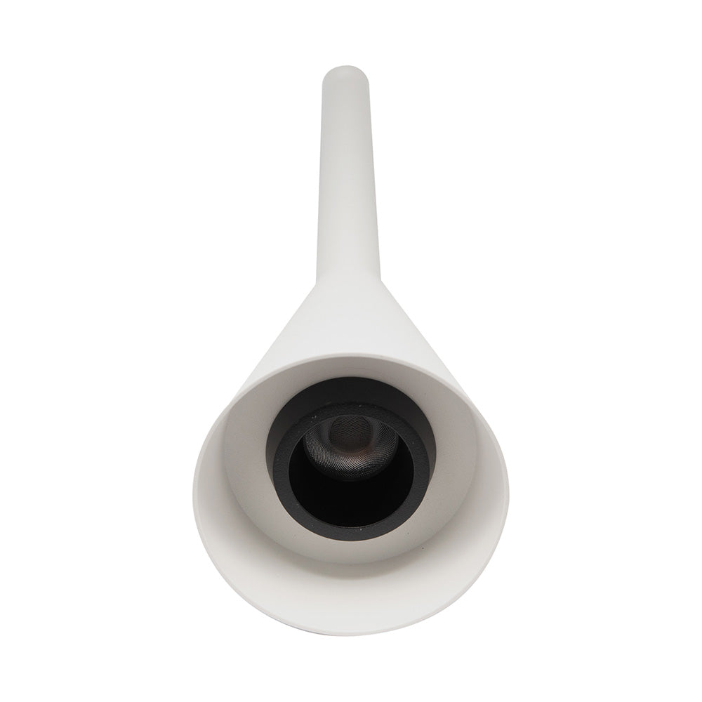 LÁMPARA COLGANTE HS-ESSENCE AYRA BLANCO, 10 W, LUZ CÁLIDA, INTERIOR, AL