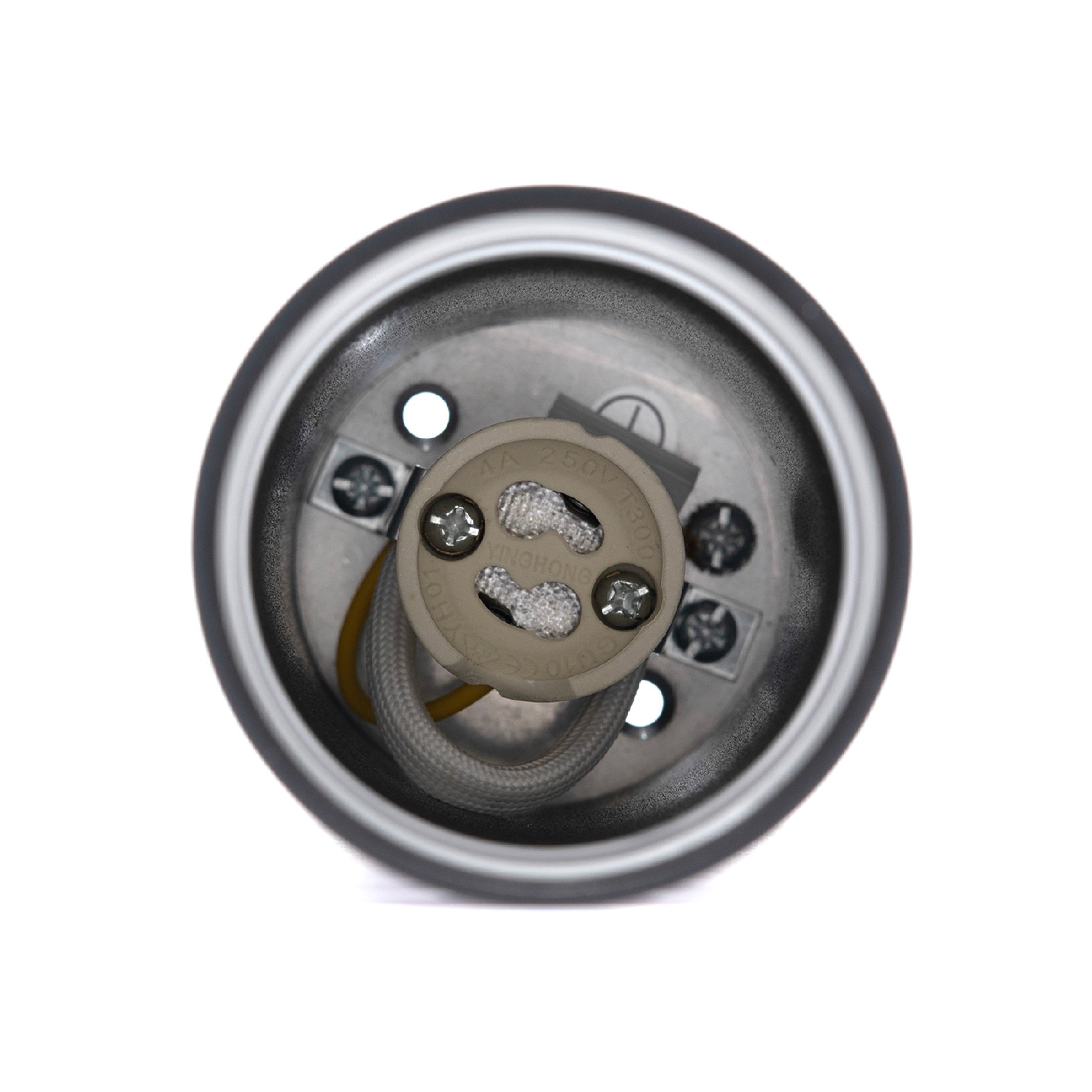 MARCO SOBREPONER NEGRO REFLEXION, FOCO LED, 6.5W, BASE GU10