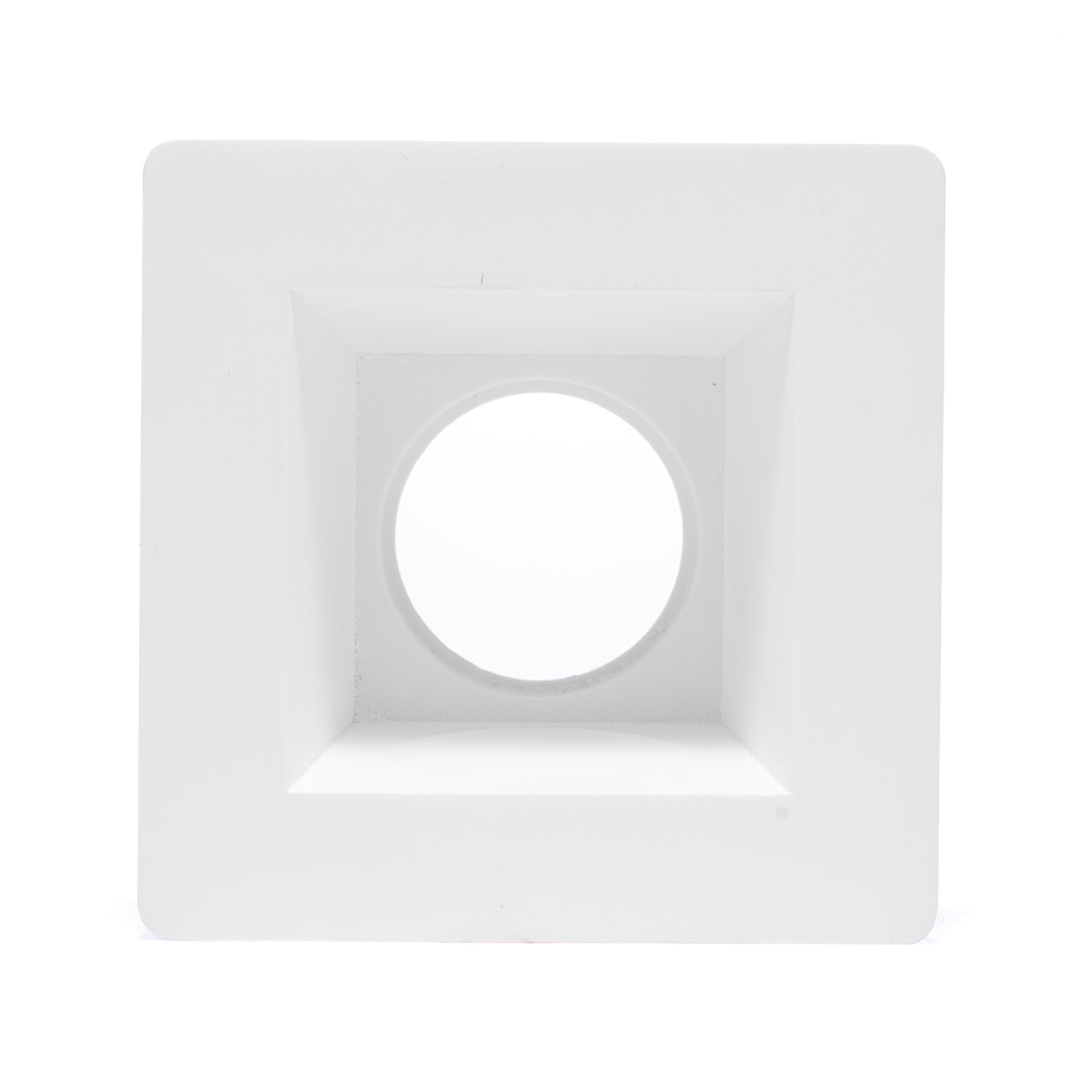 MARCO EMPOTRABLE Y6R6 DE YESO PARA FOCO LED, 8W, BASE MR16