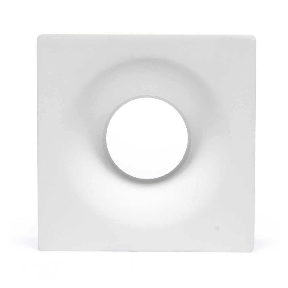 MARCO EMPOTRABLE Y7R7 DE YESO PARA FOCO LED, 8W, BASE MR16