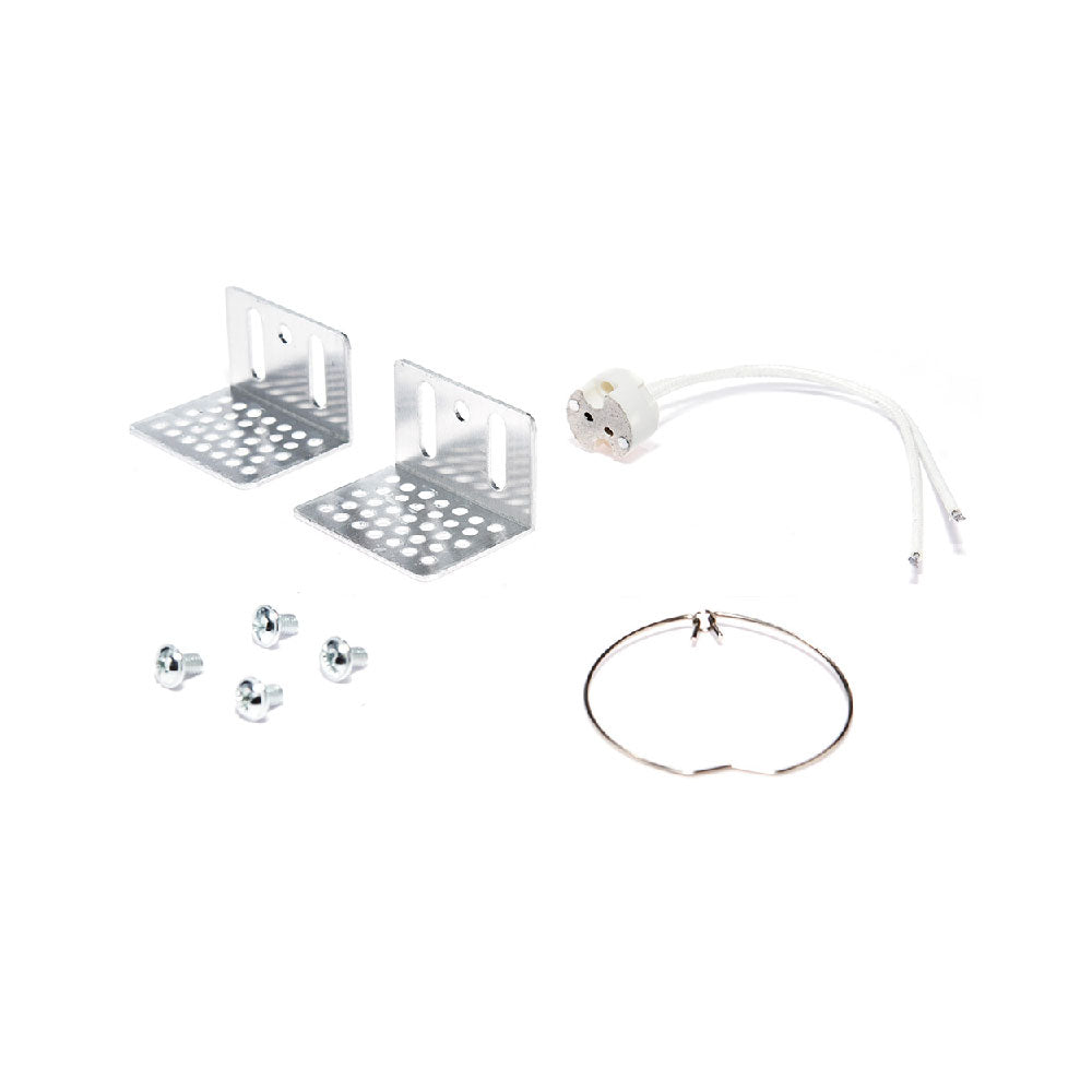 MARCO EMPOTRABLE Y7R7 DE YESO PARA FOCO LED, 8W, BASE MR16