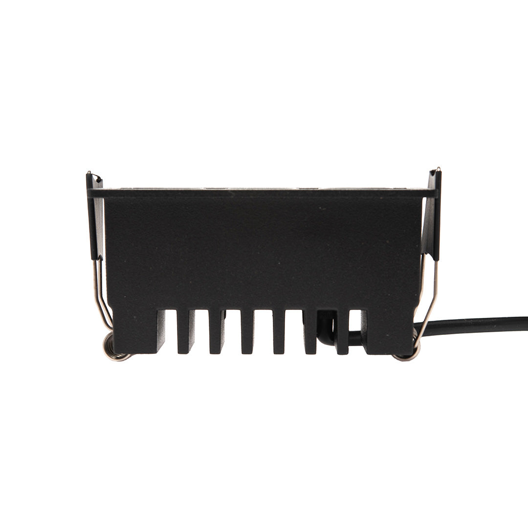 EMPOTRABLE NEGRO HS MINI RZ 36°, 7.5 W, 3000K, 344 LM