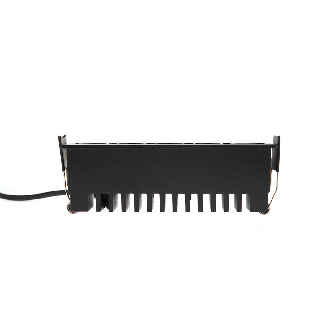 EMPOTRABLE NEGRO HS MINI RZ 36°, 12 W, 4000K, 972 LM