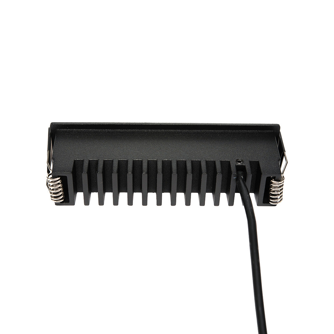 EMPOTRABLE NEGRO HS MINI RZ 36°, 12 W, 4000K, 972 LM