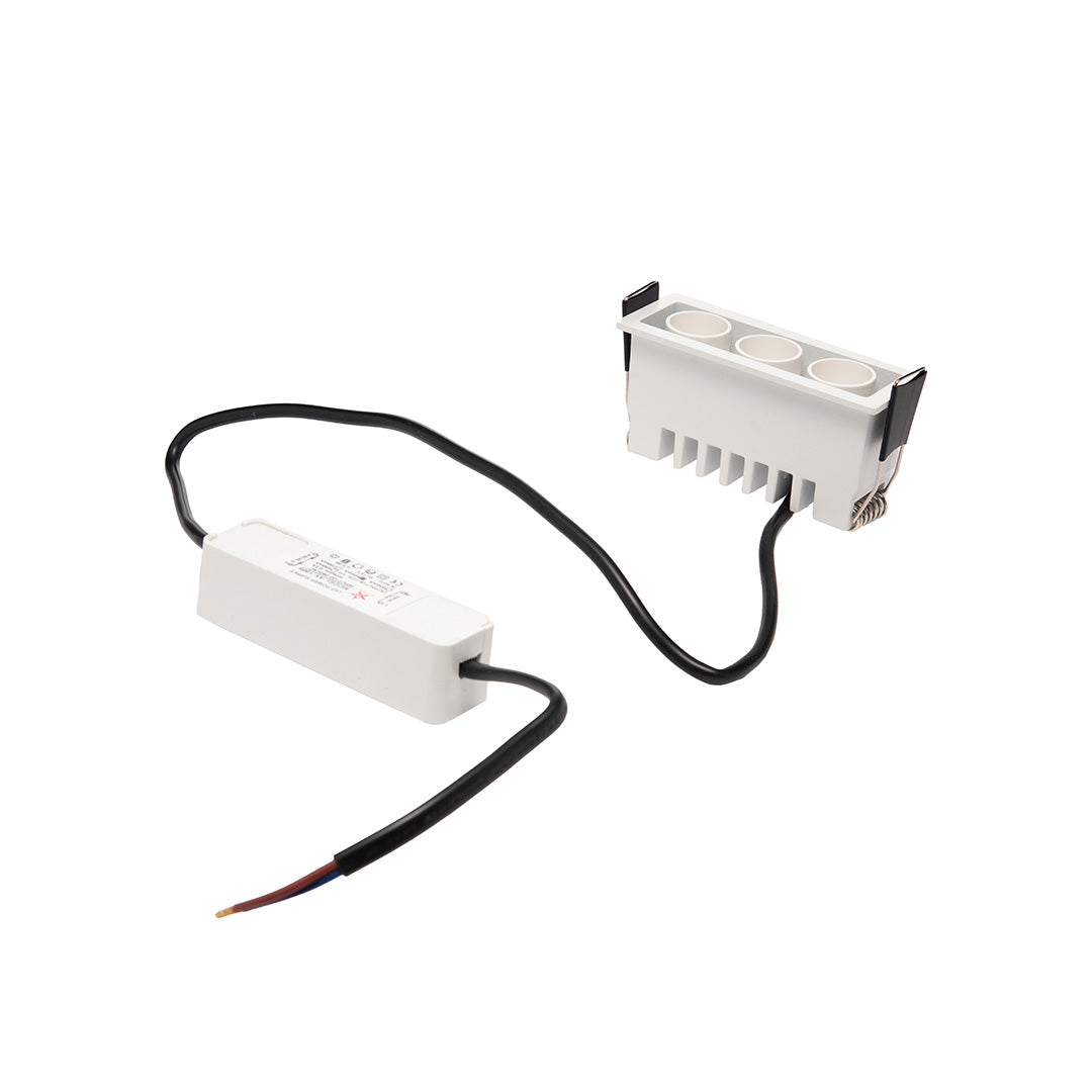 EMPOTRABLE BLANCO HS MINI RZ 36°, 7.5 W, 3000K, 344 LM