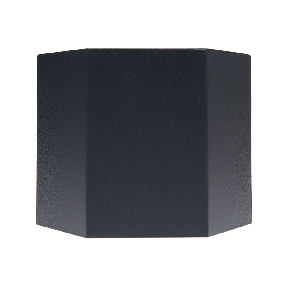 MARCO SOBREPONER NEGRO HEXA L, CON IMÁN, BASE GU10 Y MR16