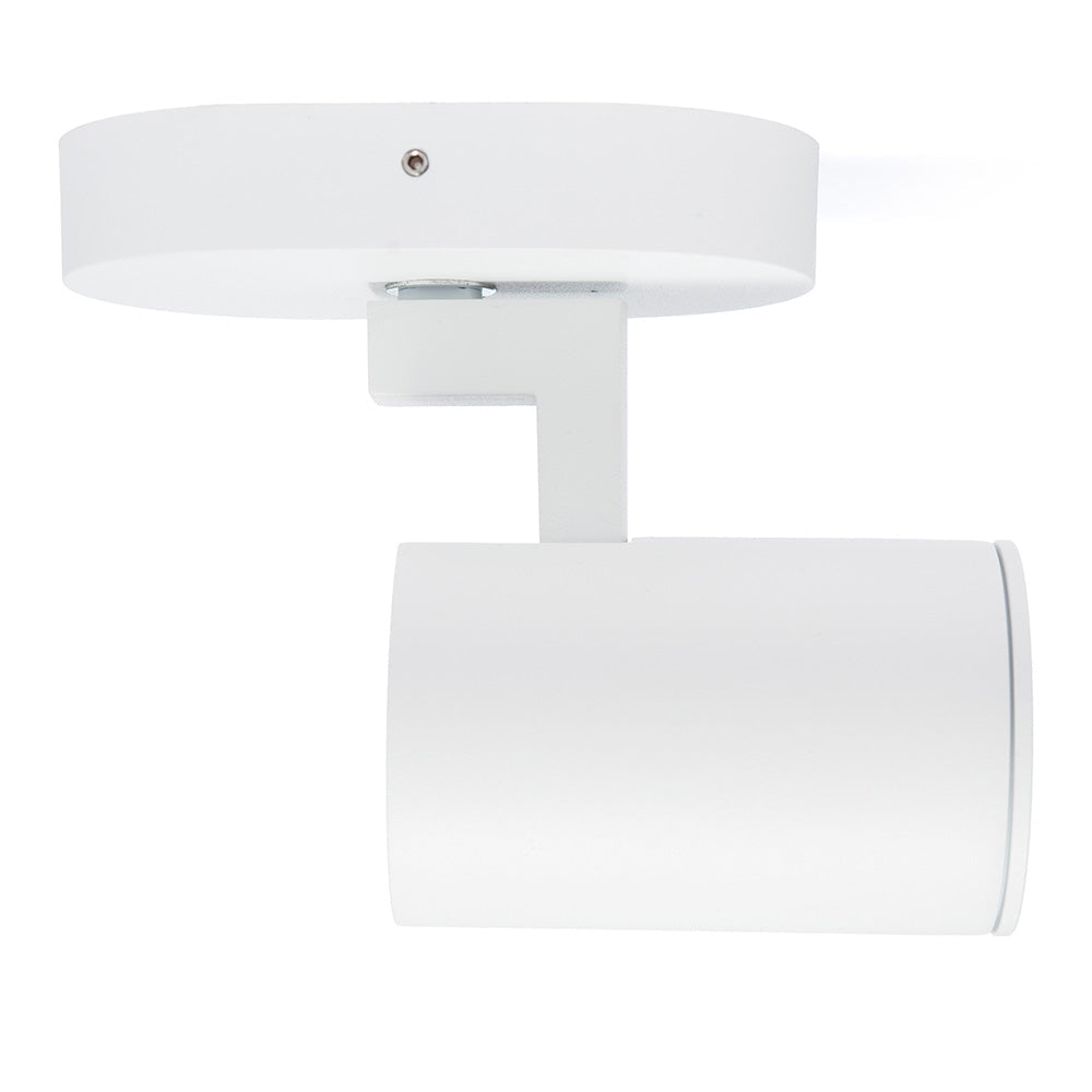 LÁMPARA SOBREPONER DIRIGIBLE TURK BLANCO R16, 8W, BASE GU10