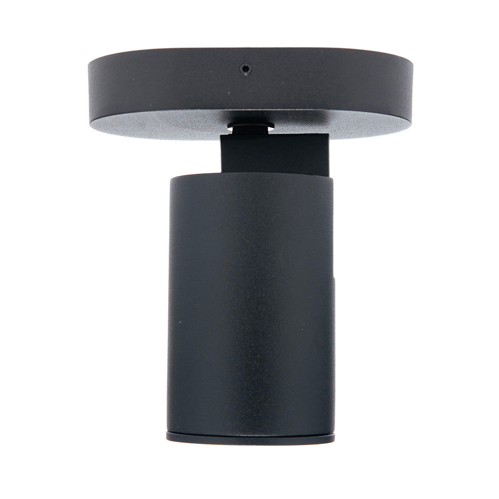 LÁMPARA SOBREPONER DIRIGIBLE TURK NEGRO R16, 8W, BASE GU10