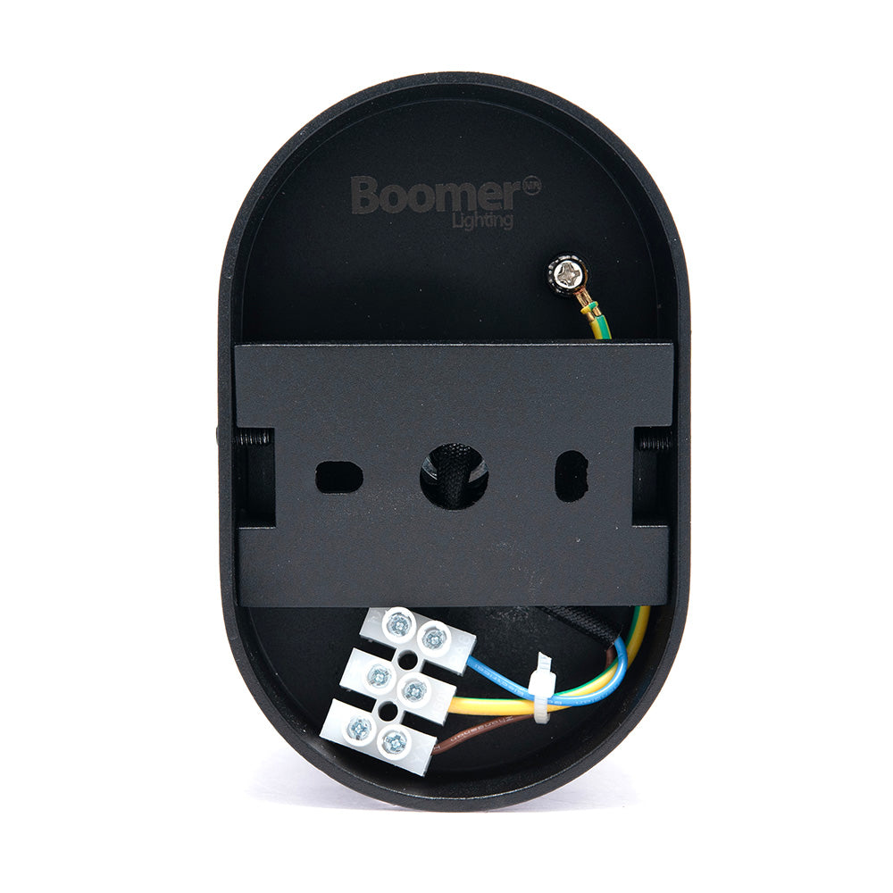LÁMPARA SOBREPONER DIRIGIBLE TURK NEGRO R16, 8W, BASE GU10