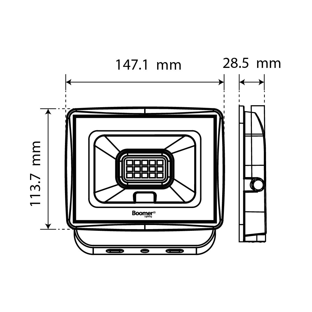 REFLECTOR PROYECTOR 30W IP65, IK07, 2kV SBT, 6500K, 3300LM