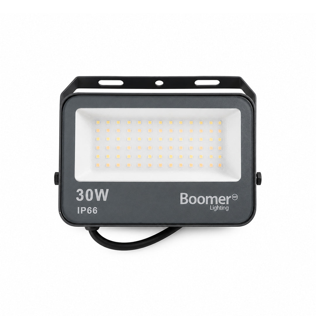 REFLECTOR LED HALLEY GRIS EXTERIOR 30W COLOR LUZ AJUSTABLE