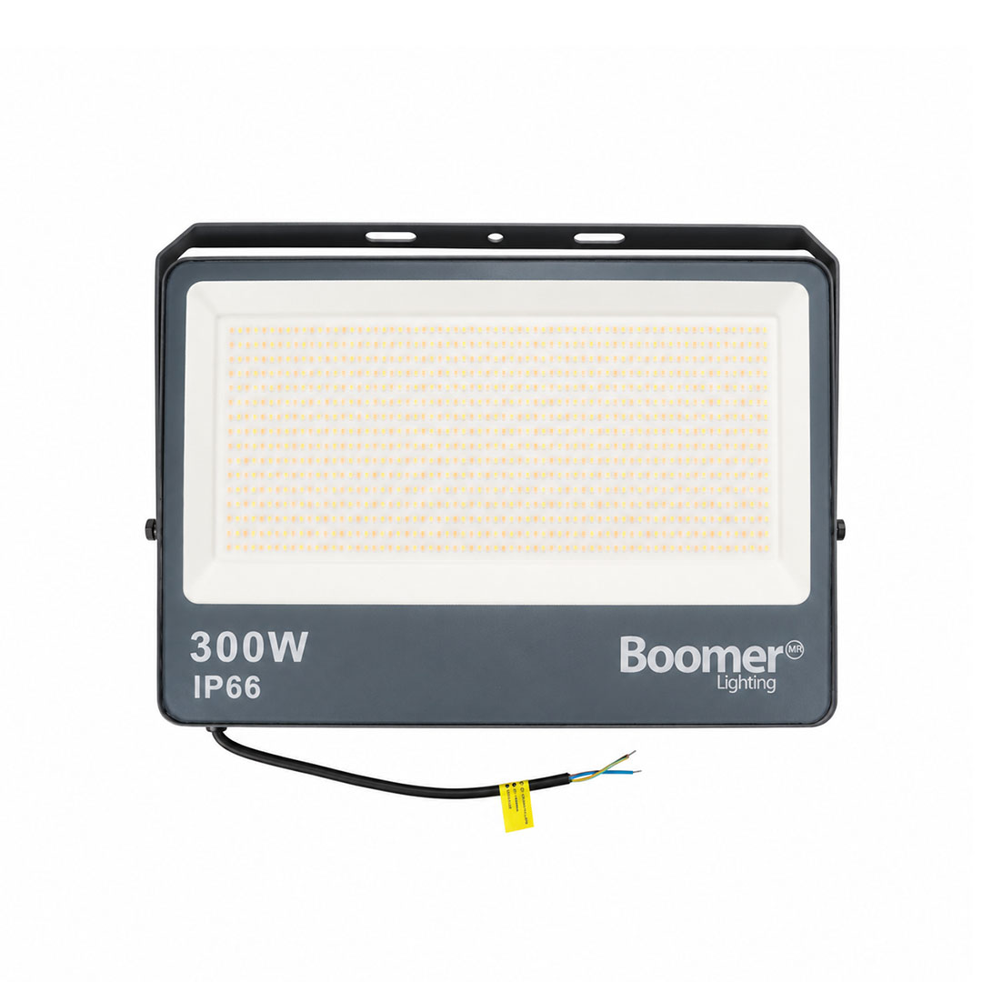 REFLECTOR LED HALLEY GRIS EXTERIOR 300W COLOR LUZ AJUSTABLE