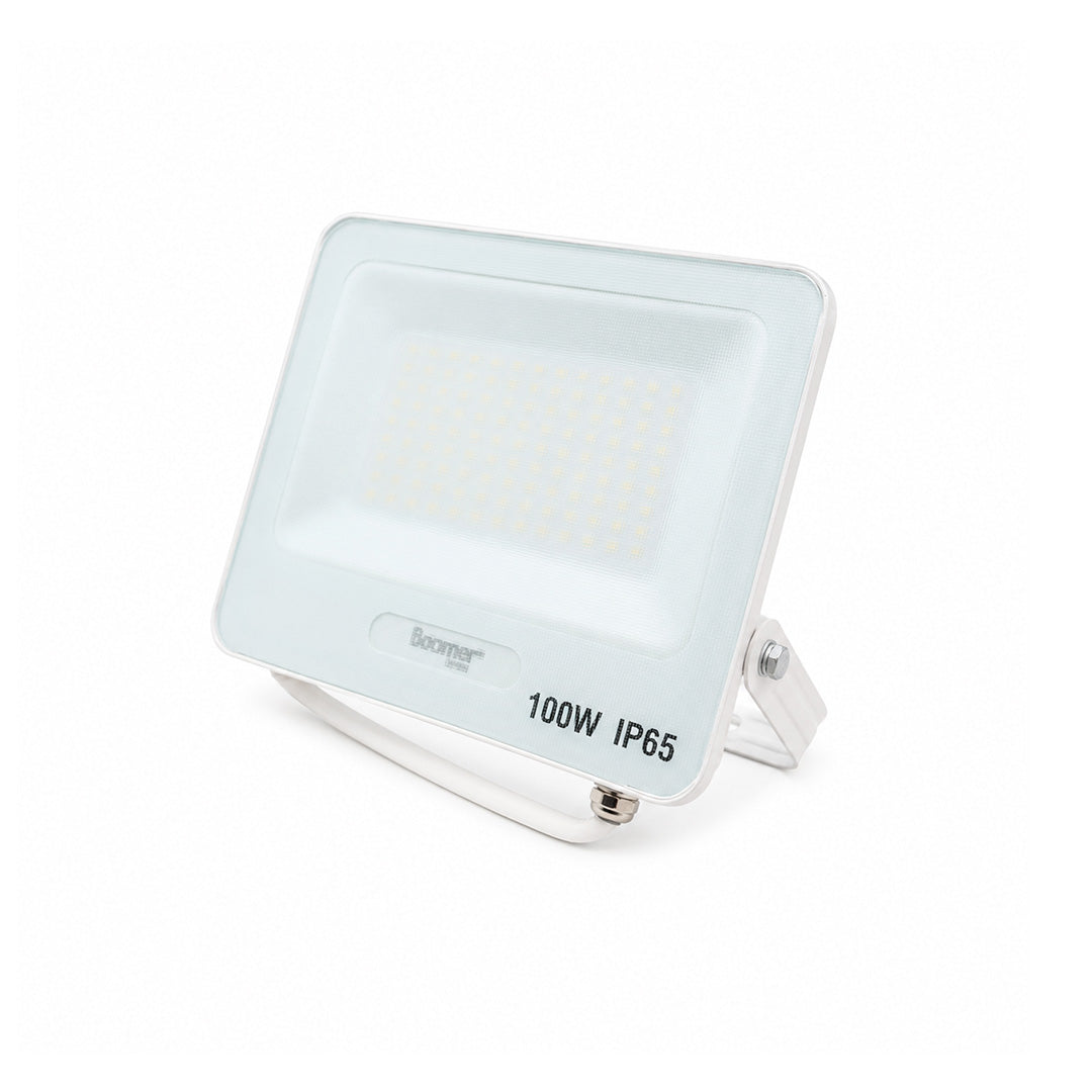 REFLECTOR LED STD BLANCO EXTERIOR 100W LUZ FRÍA