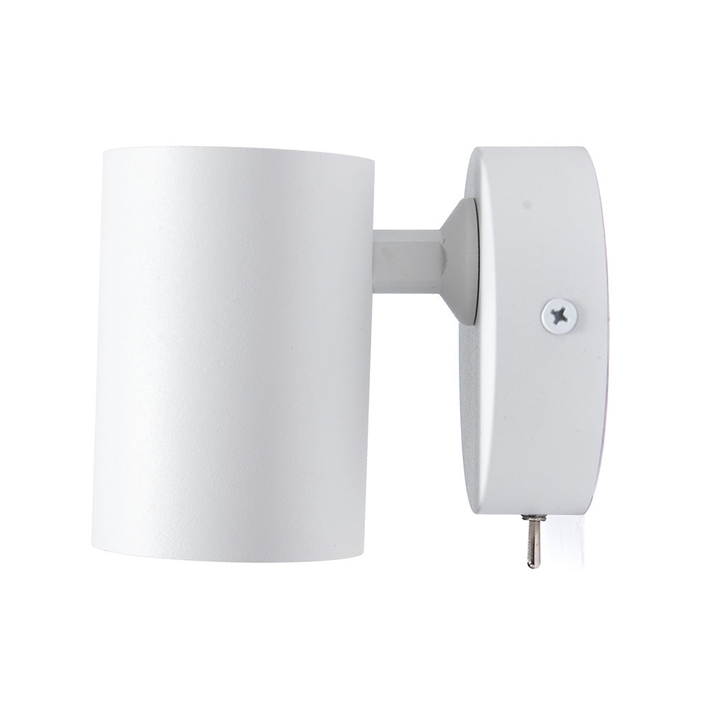 LÁMPARA DE LECTURA MATTÍA BLANCO, 8W, BASE GU10, DIRIGIBLE