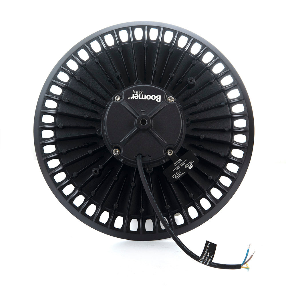 LÁMPARA INDUSTRIAL HIGHBAY LED UFO 200W LUZ FRÍA 5500K IP65 34 000 LM