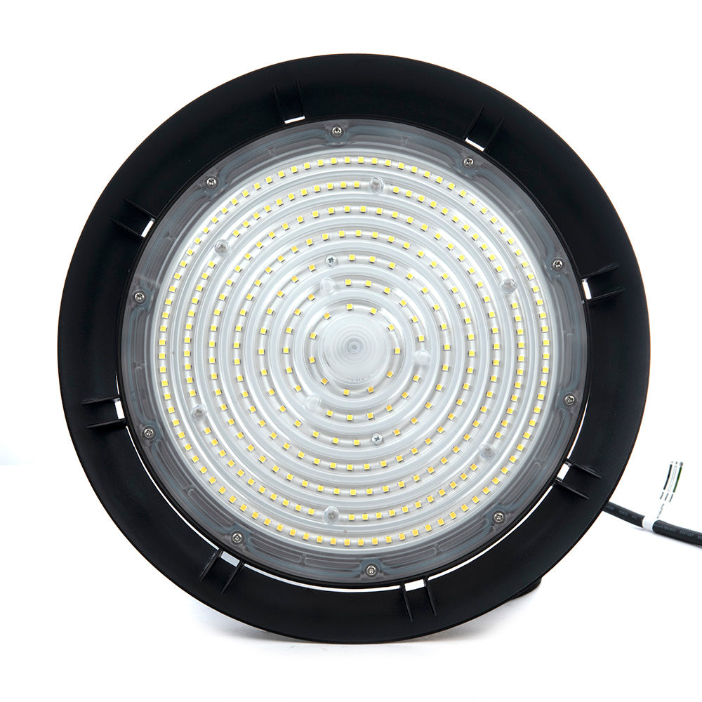 LÁMPARA INDUSTRIAL HIGHBAY UFO LED DE LUZ FRÍA 150W IP65 22500LM