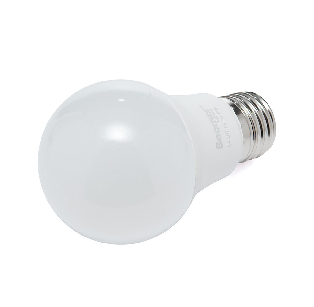 PAQUETE 3 FOCOS SM LED A19 5.5W, LUZ CÁLIDA, 500LM, BASE E27