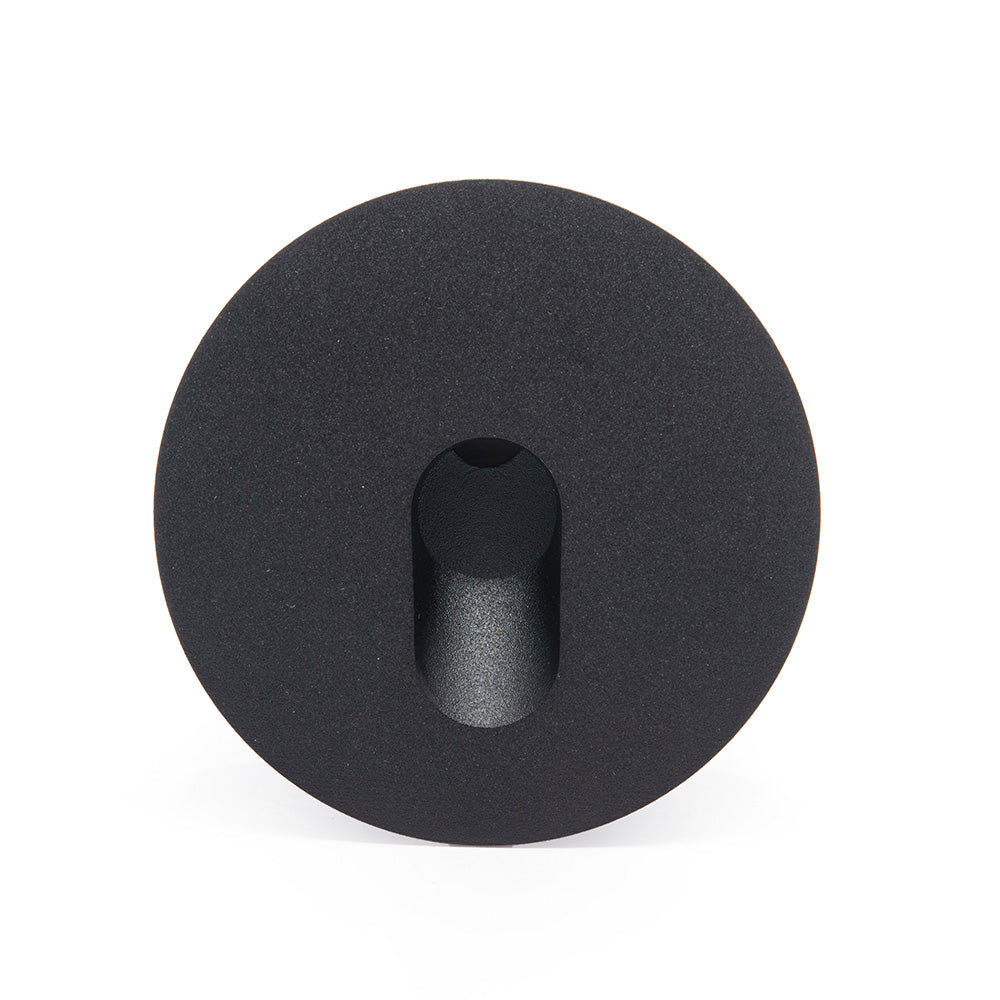 LÁMPARA DE CORTESÍA EMPOTRABLE NEGRO DT, 3W, 3000K, IP65