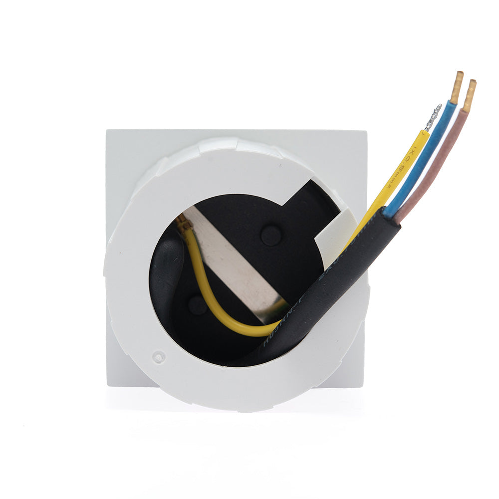 LÁMPARA DE CORTESÍA EMPOTRABLE BLANCO A3, 3W, 3000K, IP65