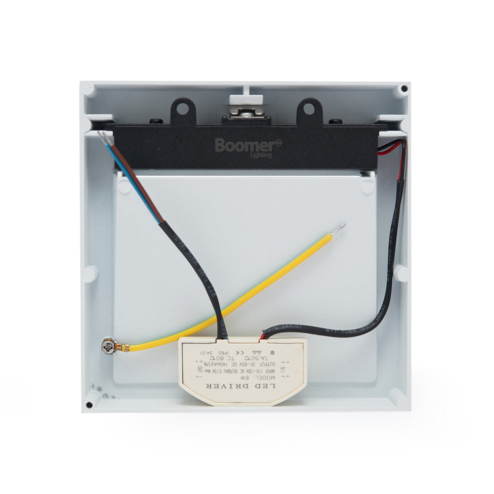 LÁMPARA DE CORTESÍA SOBREPONER BLANCO S6, 6W, 3000K, IP65