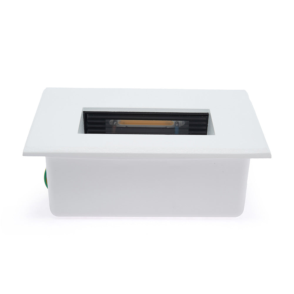 LÁMPARA DE CORTESÍA EMPOTRABLE BLANCO ALBA, 3W, 3000K, IP65