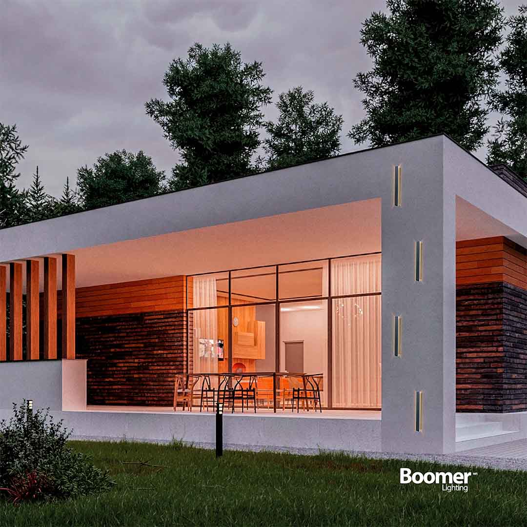 ARBOTANTE PARA PARED LINE 10W, LUZ CÁLIDA, 300LM, EXTERIOR