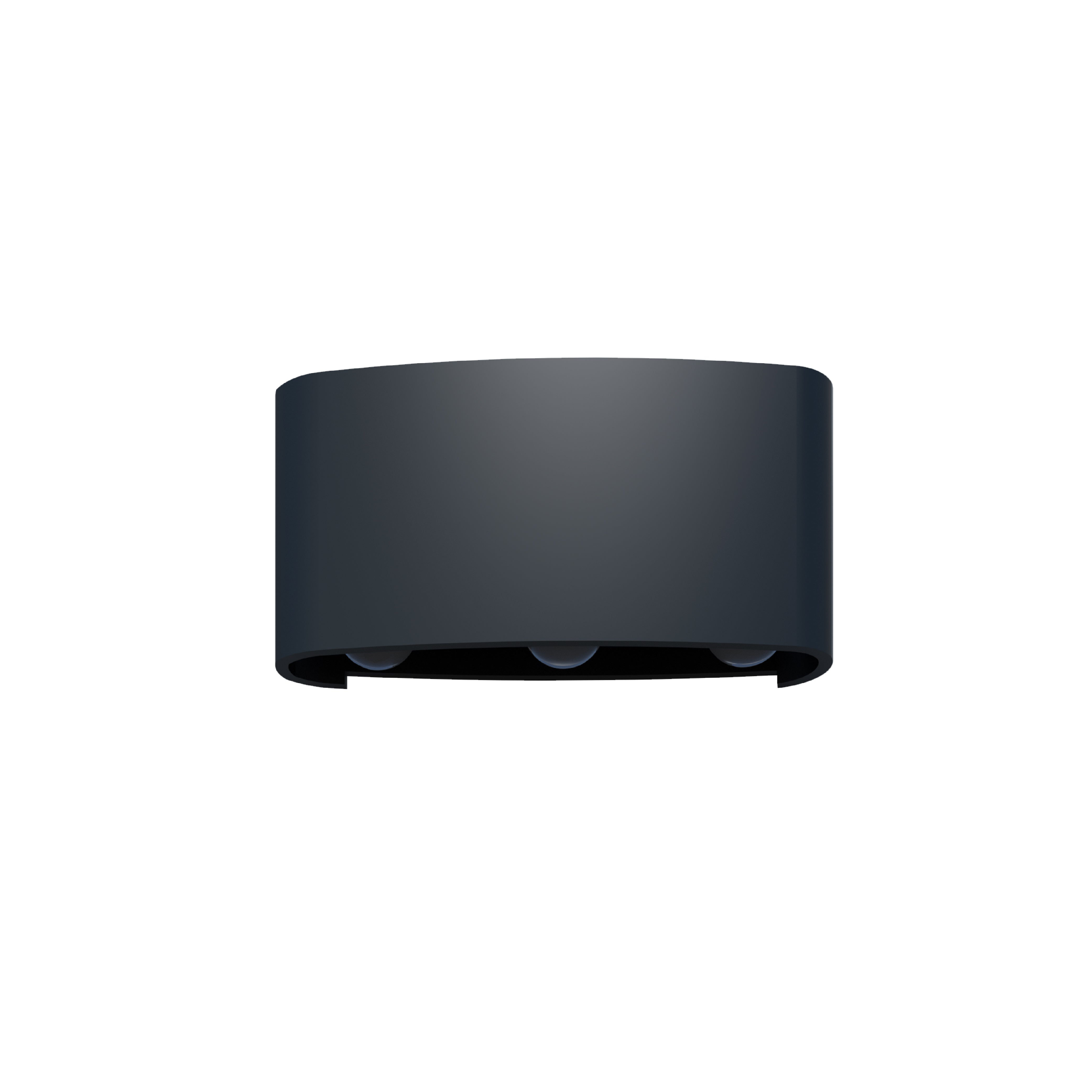 LÁMPARA ARBOTANTE 3 LIGHT NEGRO, 6W, LUZ CÁLIDA, EXTERIOR