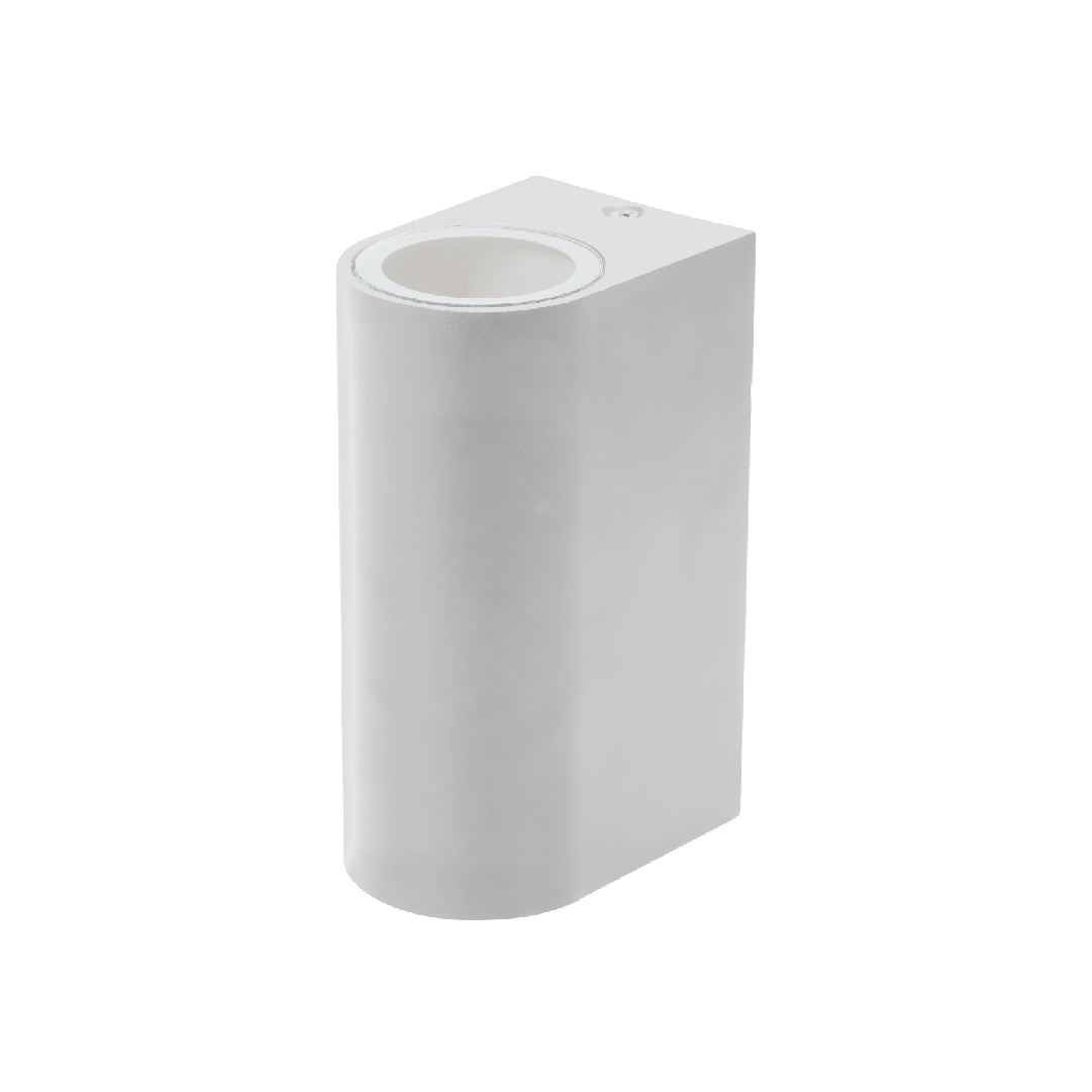 LÁMPARA ARBOTANTE PARA PARED SS BLANCO, BASE GU10, 13W, EXT