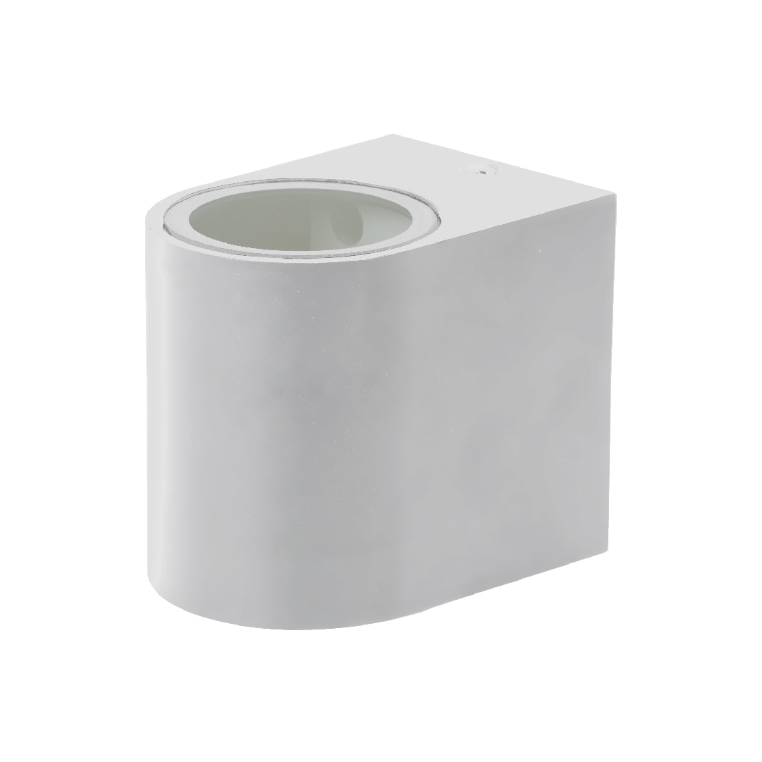 LÁMPARA ARBOTANTE PARA PARED S BLANCO, BASE GU10, 6.5W, EXT