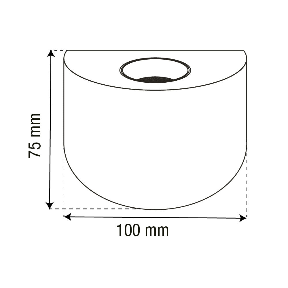 ARBOTANTE BLANCO PARA PARED CLOUD 8W, LUZ CÁLIDA, 494 LM