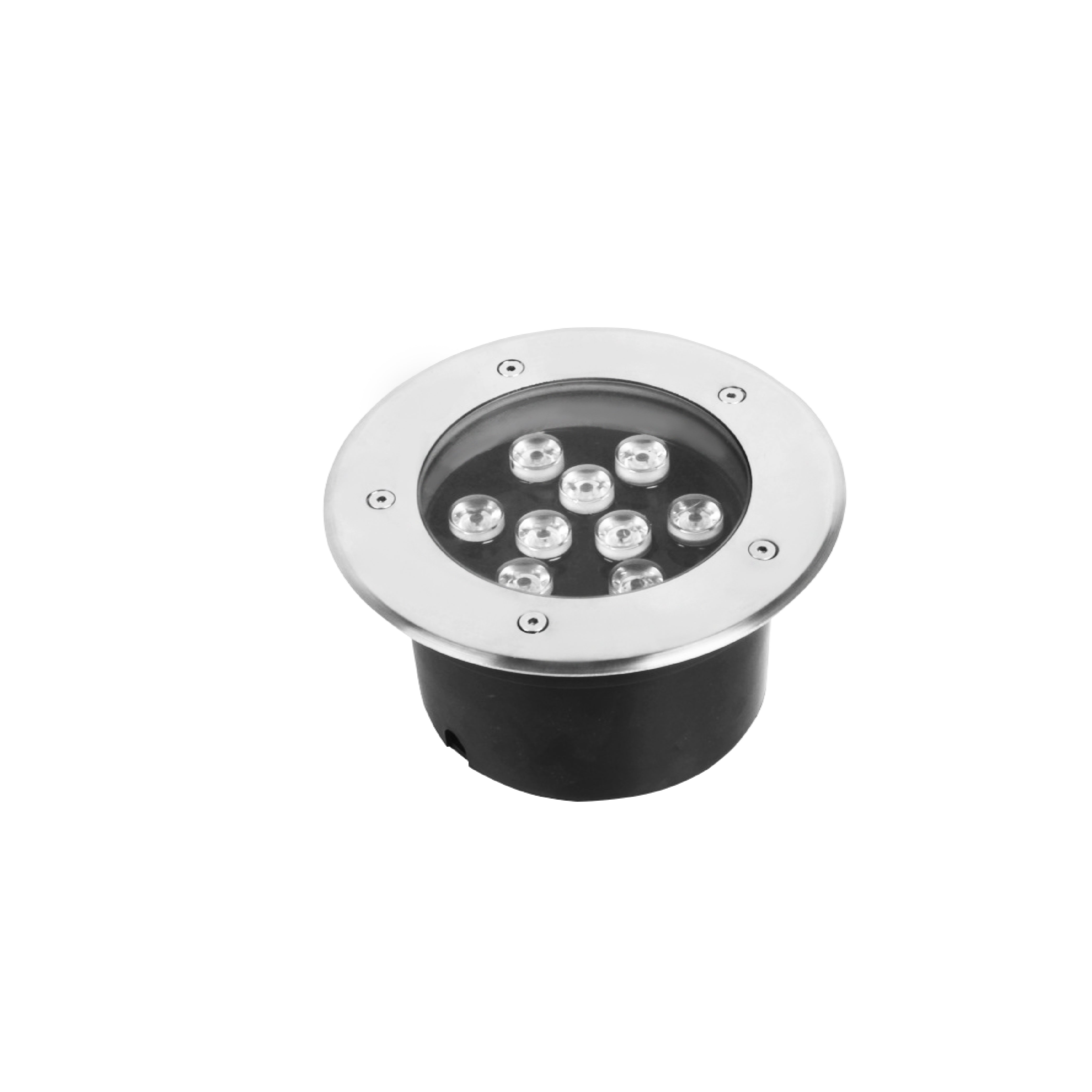 EMPOTRABLE LED Redondo A PISO, 9W, 100-240V~ IP66 3000 k