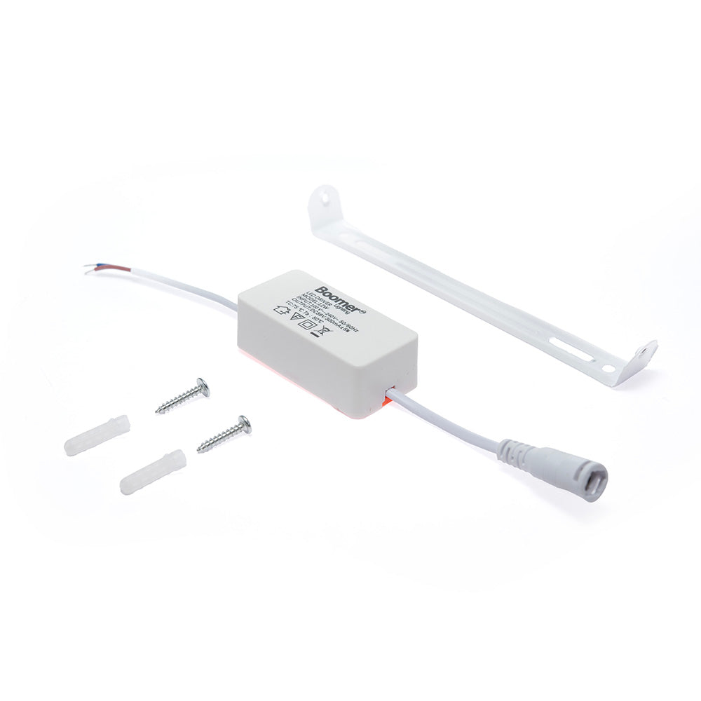 PANEL LED REDONDO SATÍN PARA SOBREPONER, 12W, 840LM