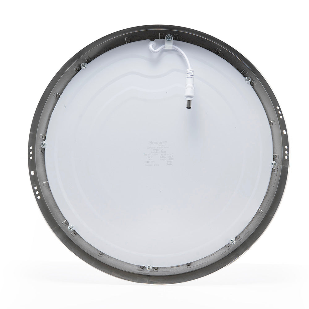 PANEL LED REDONDO SATÍN PARA SOBREPONER, 24W, 1689LM