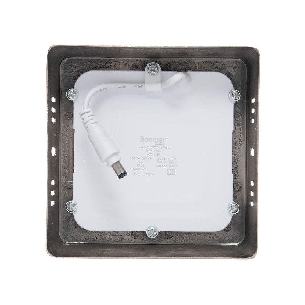 PANEL LED CUADRADO SATÍN PARA SOBREPONER, 6W, 420LM