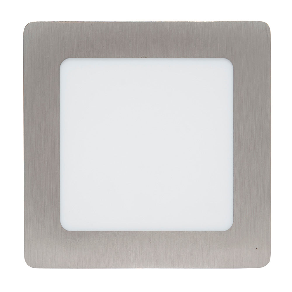 PANEL LED CUADRADO SATÍN PARA SOBREPONER, 6W, 420LM