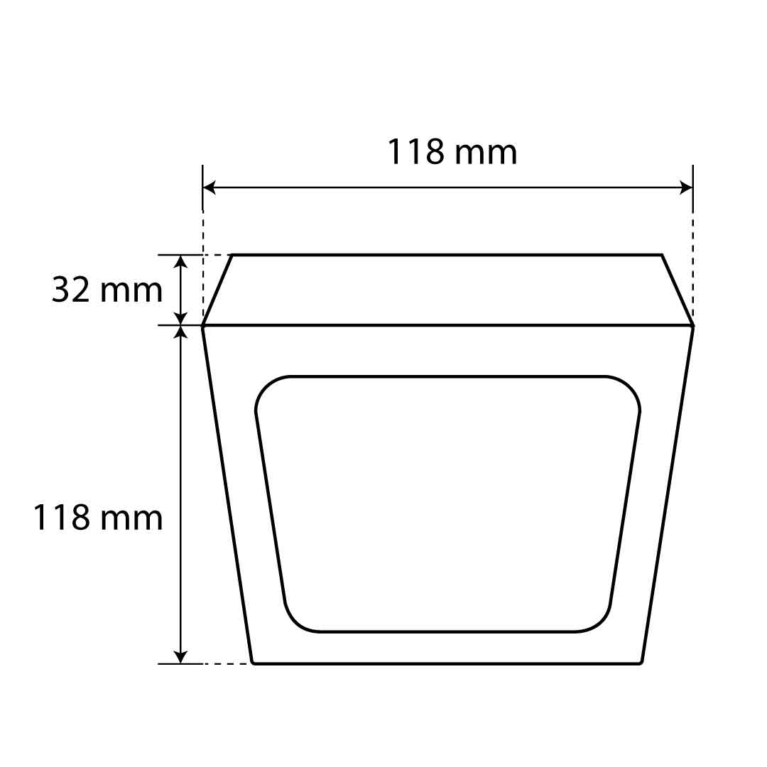 PANEL LED CUADRADO SATÍN PARA SOBREPONER, 6W, 420LM