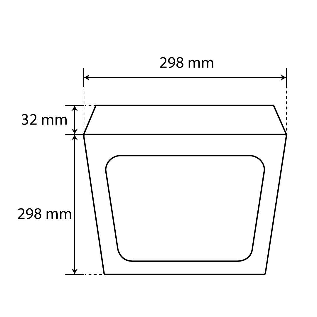 PANEL LED CUADRADO SATÍN PARA SOBREPONER, 24W, 1689LM