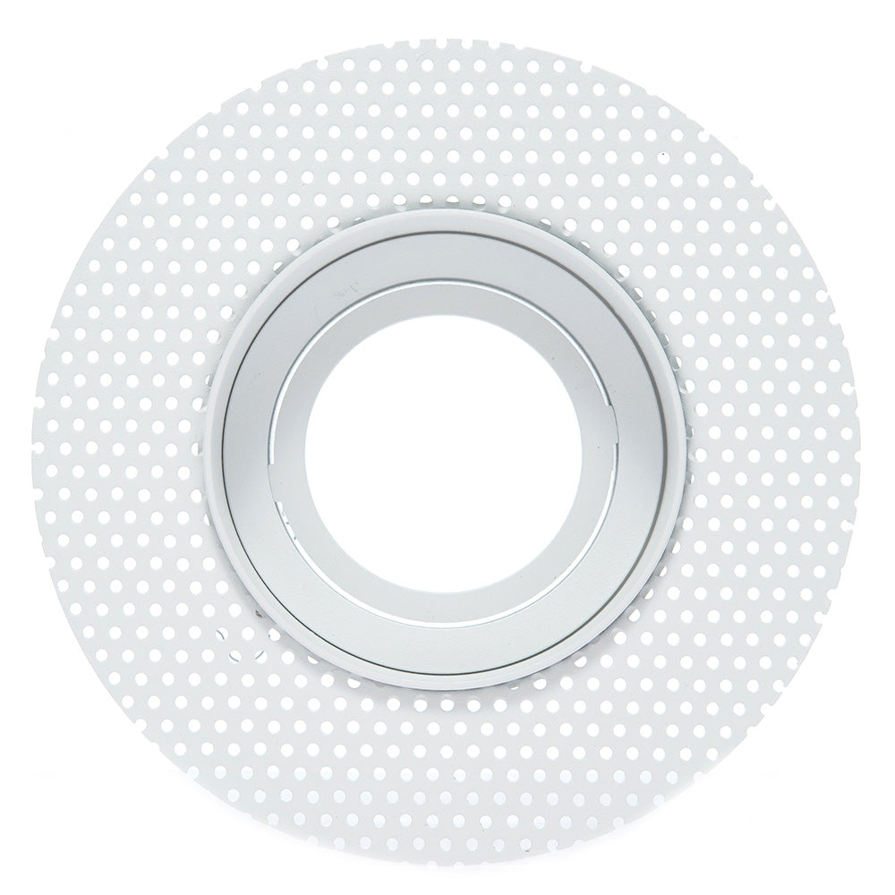 EMPOTRABLE Y5RD REDONDO BLANCO, BASE GU10 Y MR16, ALUMINIO
